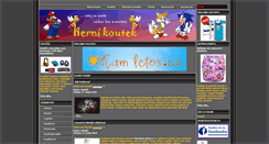 Desktop Screenshot of hernikoutek.cz